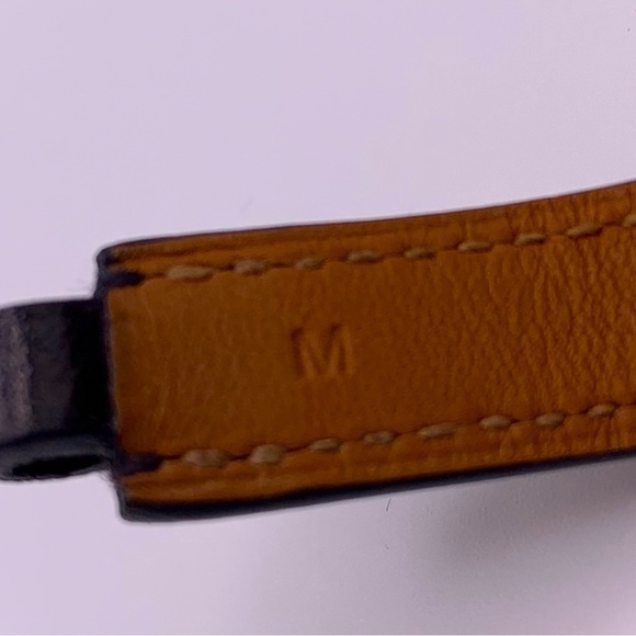 Hermès Rivale Double Tour Wrap Bracelet Size Med - Picture 6 of 6